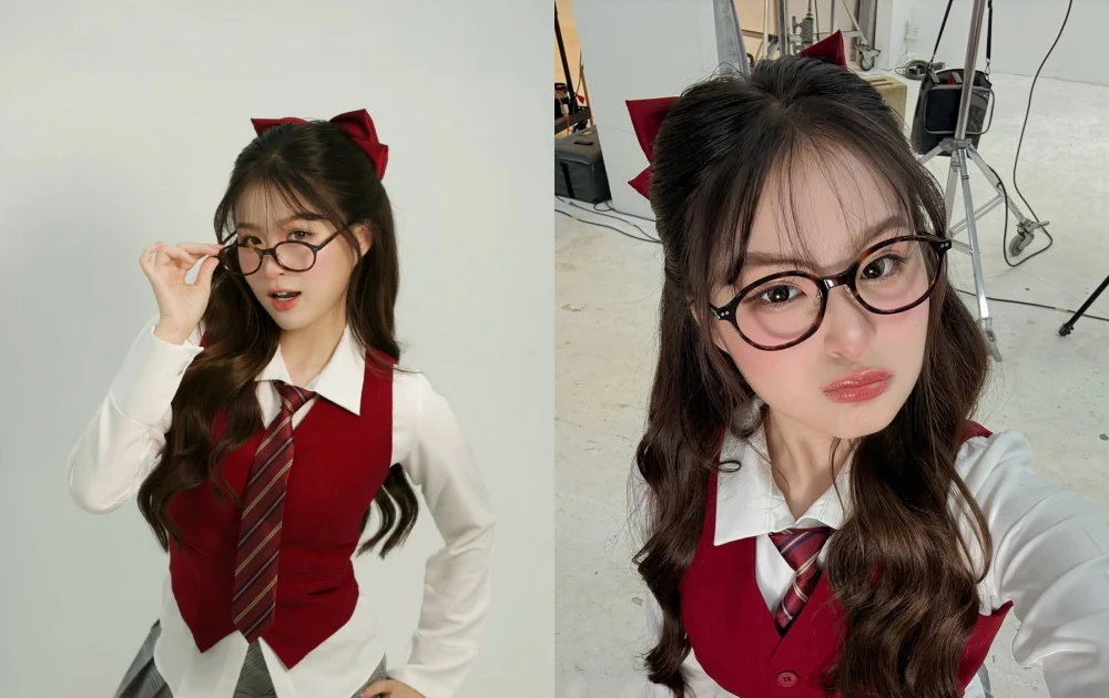 Nữ rich kid CHAO hóa thân thành cô nữ sinh gợi cảm