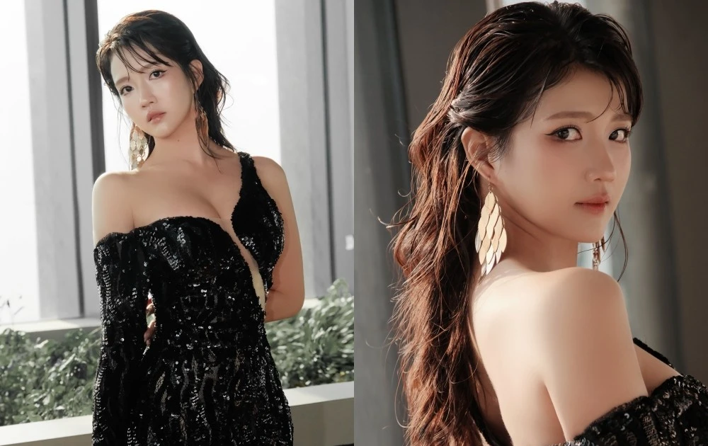 View - 'Hot girl trà sữa' Kiều Trinh Xíu khoe vẻ lộng lẫy trong bộ váy ren đen | Báo Tri thức và Cuộc sống - TIN TỨC PHỔ BIẾN KIẾN THỨC 24H