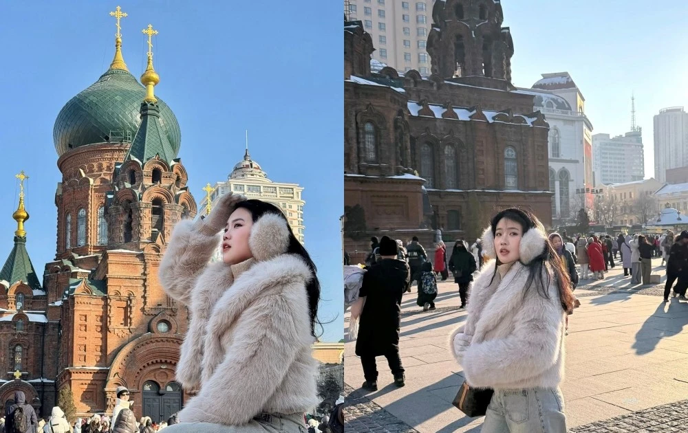 View - Hot girl Hoàng Anh Ốc khoe nhan sắc rạng rỡ giữa mùa đông Cáp Nhĩ Tân | Báo Tri thức và Cuộc sống - TIN TỨC PHỔ BIẾN KIẾN THỨC 24H