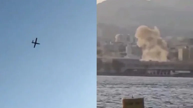 Lực lượng Houthi tấn công Israel bằng máy bay không người lái