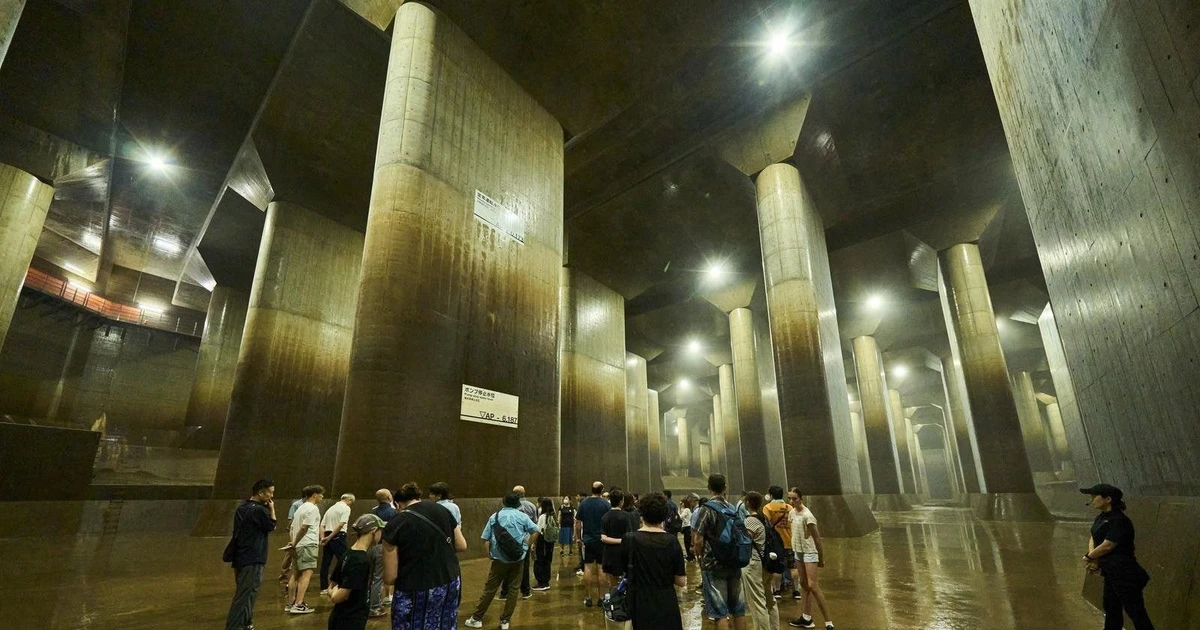 Cống ngầm chống ngập ở Tokyo không “thần thánh” như lời đồn