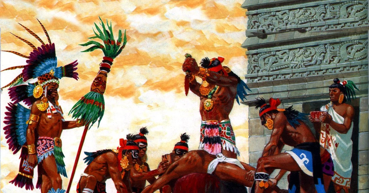 Rùng mình cuộc hiến tế 20.000 người của đế chế Aztec | Báo Tri thức và ...