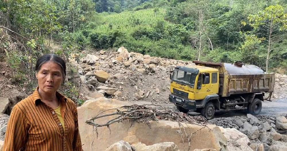 View - Sơn La: Bãi thải mỏ than suối Bàng nguy cơ sạt lở, dân nơm nớp | Báo Tri thức và Cuộc sống - TIN TỨC PHỔ BIẾN KIẾN THỨC 24H
