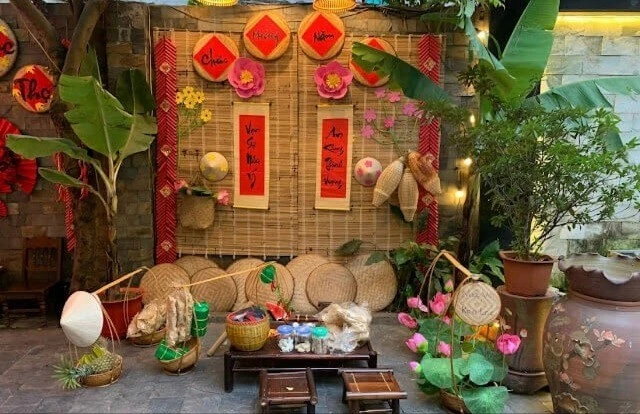 Gallery - 7 mẫu trang trí tiểu cảnh sân vườn đón Tết độc đáo | Báo Tri thức và Cuộc sống - TIN TỨC PHỔ BIẾN KIẾN THỨC 24H