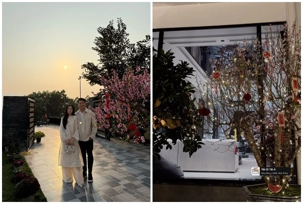 Gallery - Biệt thự rực rỡ đón Tết của vợ chồng Thành Chung | Báo Tri thức và Cuộc sống - TIN TỨC PHỔ BIẾN KIẾN THỨC 24H