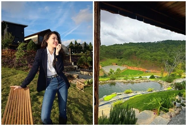 Gallery - Cơ ngơi đẹp như tiên cảnh của Hoa hậu Bùi Quỳnh Hoa | Báo Tri thức và Cuộc sống - TIN TỨC PHỔ BIẾN KIẾN THỨC 24H