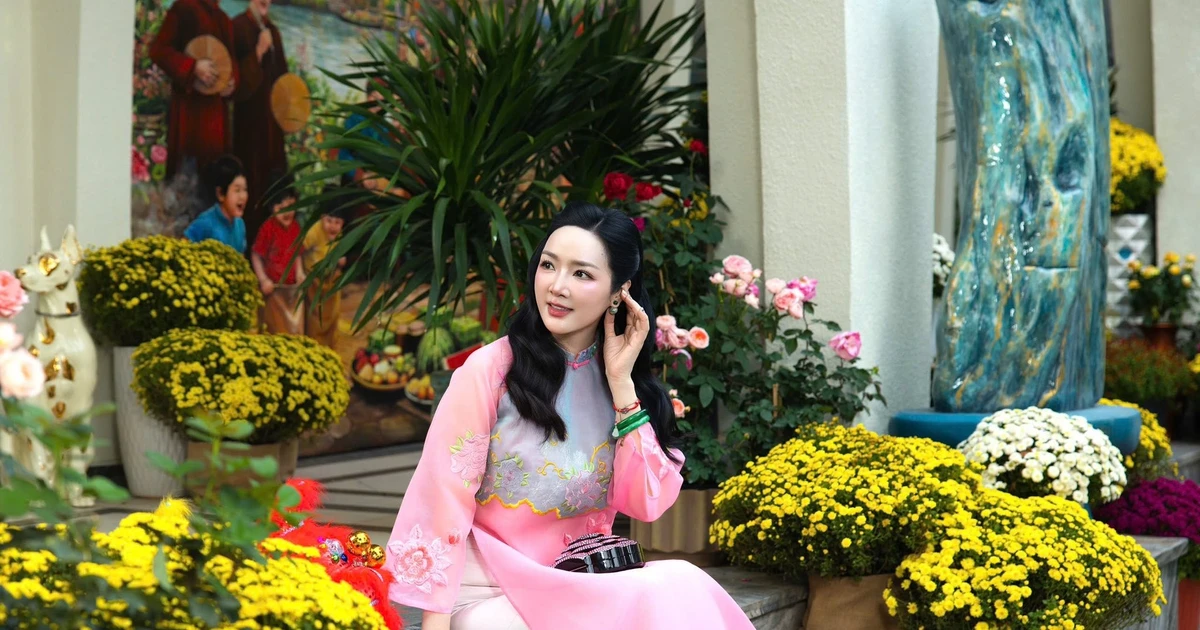 View - Biệt thự to như cung điện ngập sắc xuân của Hoa hậu Đền Hùng 1992 | Báo Tri thức và Cuộc sống - TIN TỨC PHỔ BIẾN KIẾN THỨC 24H