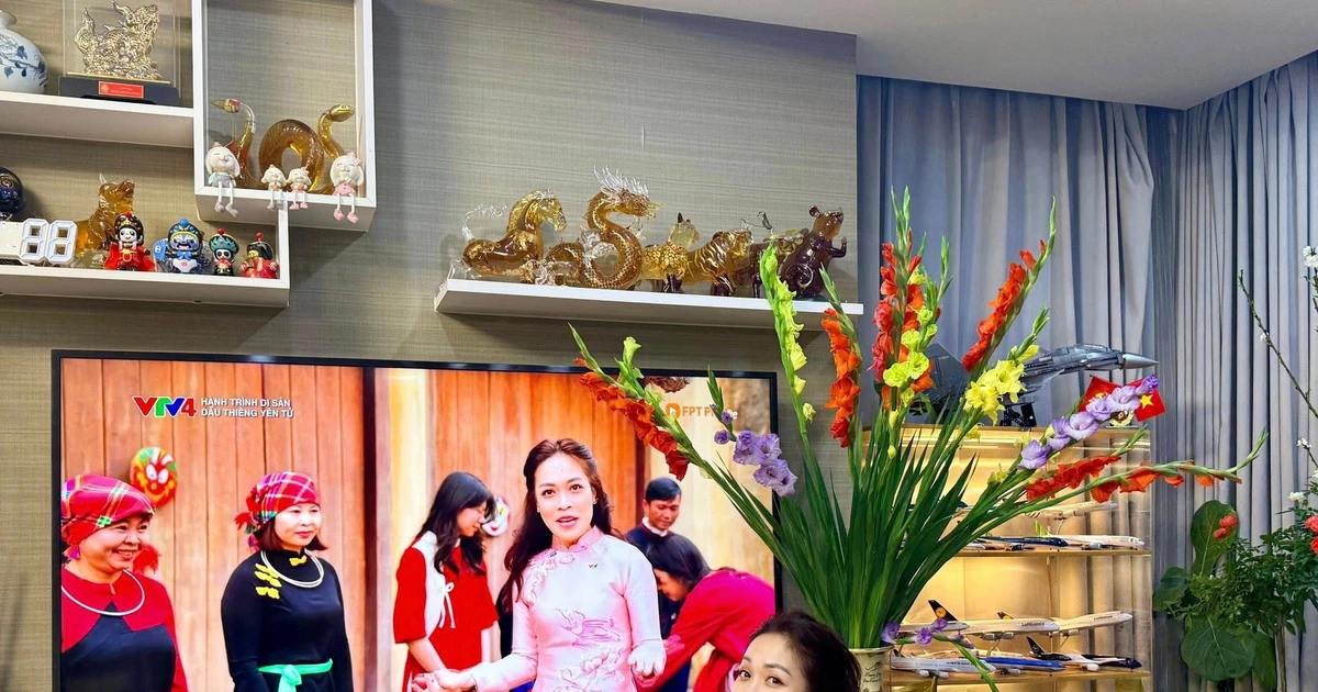 View - Cận cảnh căn nhà ngập tràn sắc xuân của BTV Hoàng Trang | Báo Tri thức và Cuộc sống - TIN TỨC PHỔ BIẾN KIẾN THỨC 24H