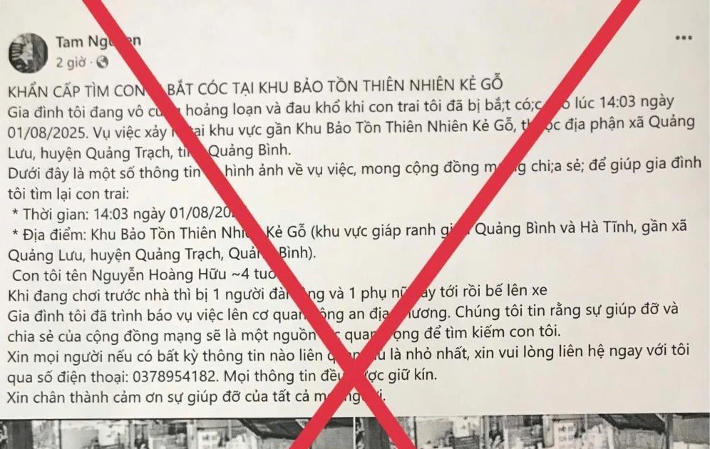 “Bịa” chuyện bắt cóc để lừa đảo chiếm đoạt tiền từ thiện