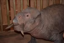 Sinh vật kỳ lạ kỷ Tam Điệp, nặng 1 tấn y hệt hà mã có ngà 