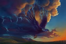 Quái điểu khổng lồ có khả năng triệu hồi bão ám ảnh lục địa đen 