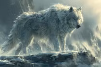 Loài sói khổng lồ hạ gục cả gấu nâu, chuyên săn người ban đêm