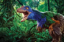 Choáng với loài khủng long có màu sắc rực rỡ nhất từng được biết đến 