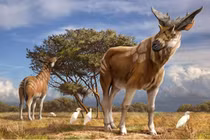 Tận mục loài hươu cao cổ kỳ dị nhất quả đất