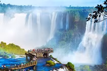 Choáng ngợp thác nước hùng vĩ nhất thế giới, dài gần 3 km 