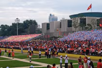 Không khí rạo rực ở Quảng trường Ba Đình sát giờ sơ duyệt diễu binh A80