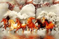  8 con ngựa trong tranh Mã đáo thành công có ý nghĩa gì?