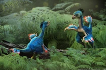 Loài khủng long tí hon cơ thể đầy lông vũ, có 'cánh' ở đuôi 