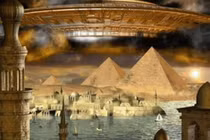 Kỳ bí văn bản Ai Cập cổ mô tả đĩa bay ngoài hành tinh 