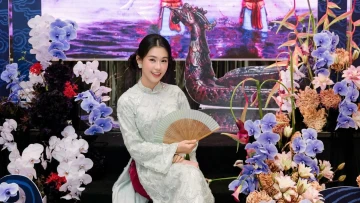 “Người đẹp tuổi Ngọ” Ngọc Thảo diện áo dài khoe vẻ đẹp thanh tao ở tuổi 35