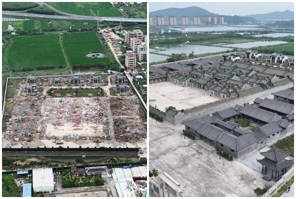 Biệt phủ 3.500 tỷ xây trái phép của đại gia bị phá dỡ sau một đêm