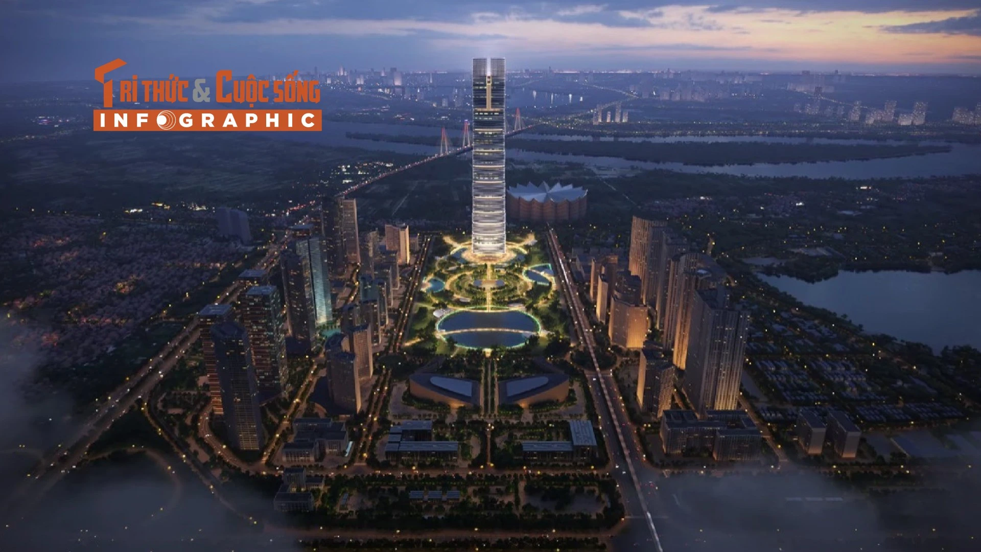 [INFOGRAPHIC] Siêu tháp tài chính cao nhất Việt Nam