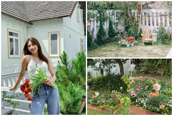 Biệt thự trên đồi đẹp nao lòng tại Đà Lạt của Á hậu Quỳnh Châu 