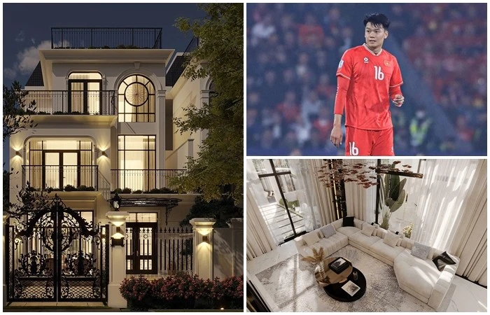 Toàn cảnh biệt thự lộng lẫy như lâu đài của Thành Chung