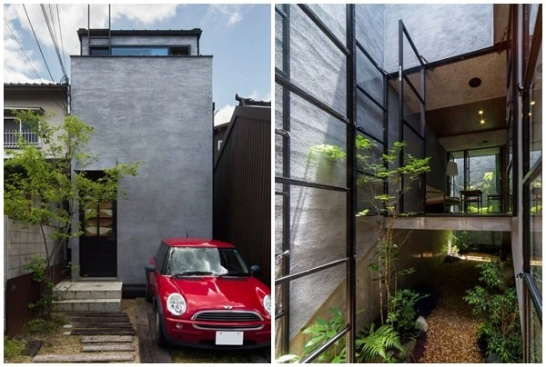 Không thiết kế cửa sổ, nhà ống vẫn ngập sáng lạ thường 