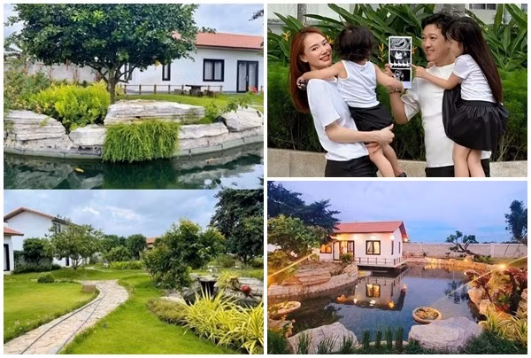 Biệt thự nhà vườn 70 tỷ của Trường Giang - Nhã Phương 