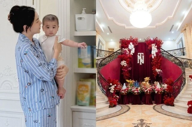 Biệt thự lung linh như lâu đài của nhà chồng MC Mai Ngọc 