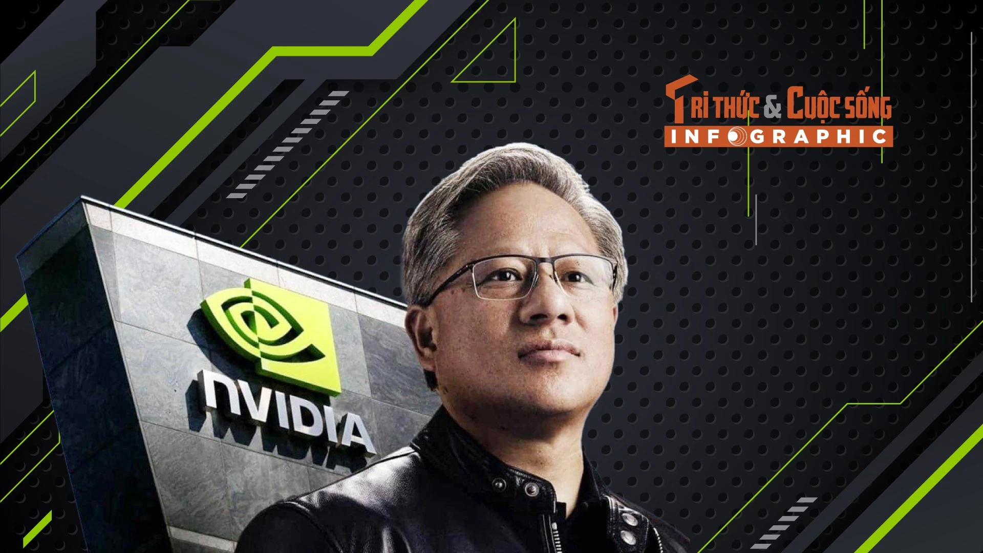 [INFOGRAPHIC] Jensen Huang trở thành biểu tượng CEO quyền lực nhất thế giới