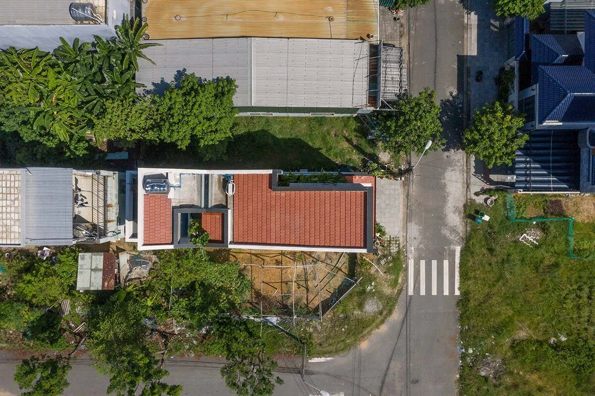 Nhà gạch nung ngập nắng gió và cây xanh ở Đà Nẵng 