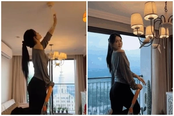 Hé lộ không gian sống mới hiện đại của Lê Bống