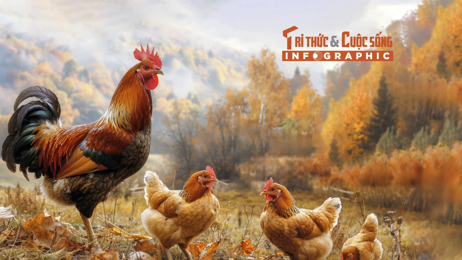 [INFOGRAPHIC] 5 loại gà tiến vua đắt đỏ ở Việt Nam