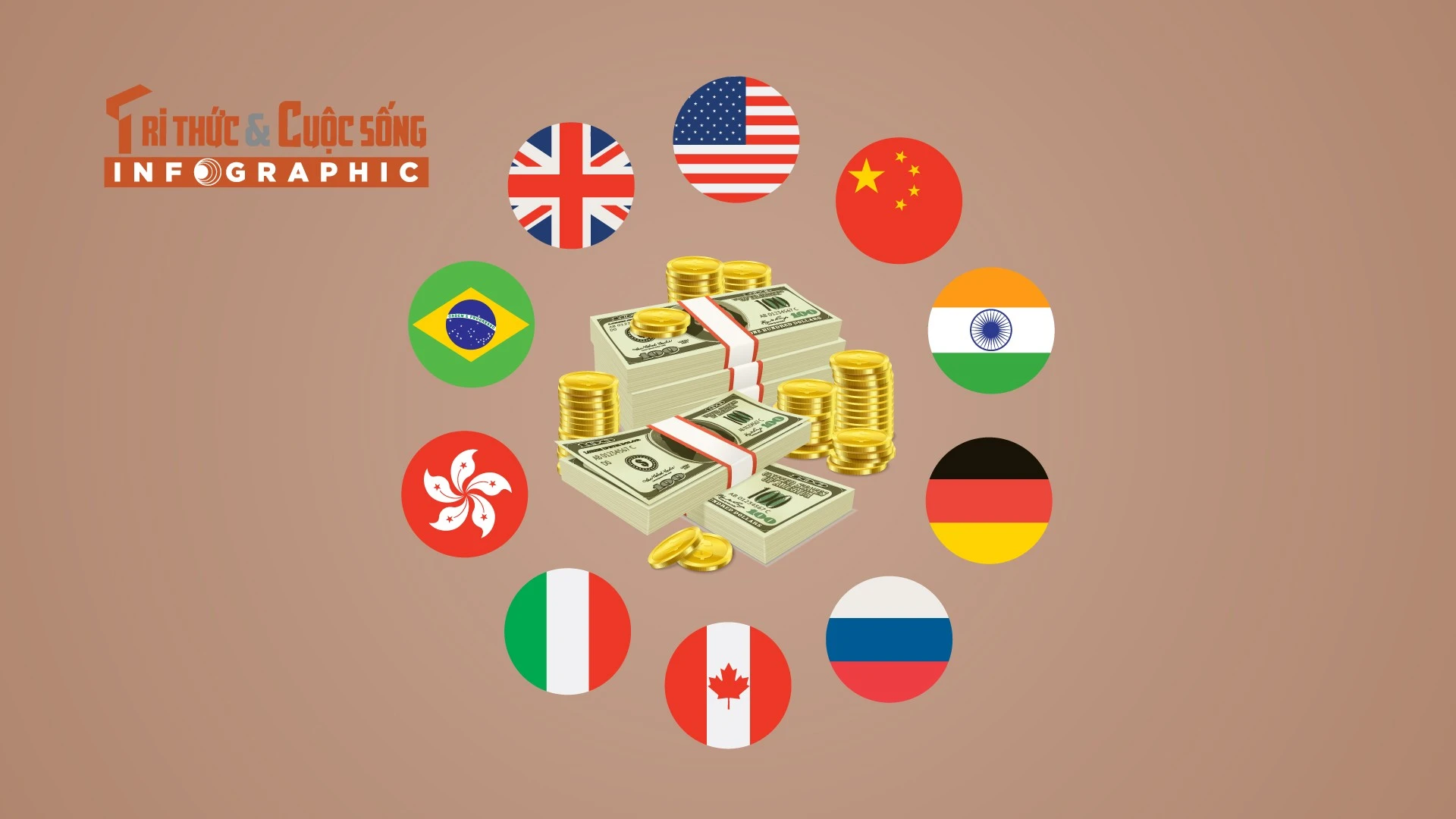 [INFOGRAPHIC] 10 quốc gia nhiều tỷ phú nhất thế giới