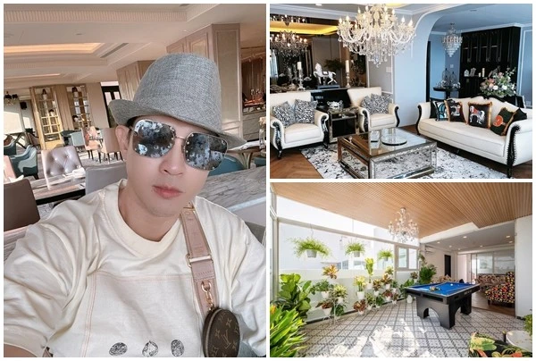 Cận cảnh penthouse 650m2 cho thuê của ca sĩ Nguyên Vũ