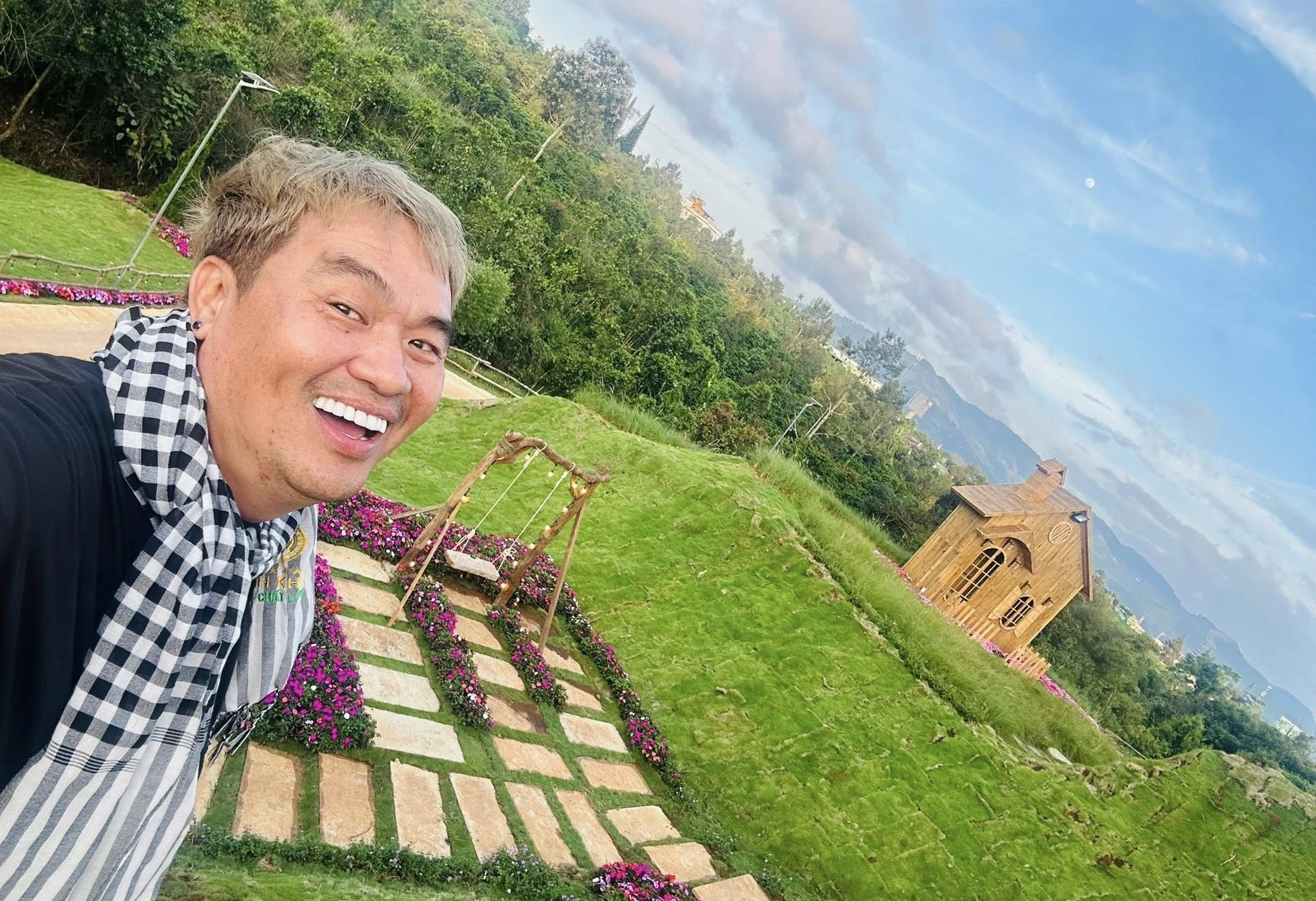 Nhà vườn 10.000m2 giữa cao nguyên Di Linh của nghệ sĩ Hoàng Mập