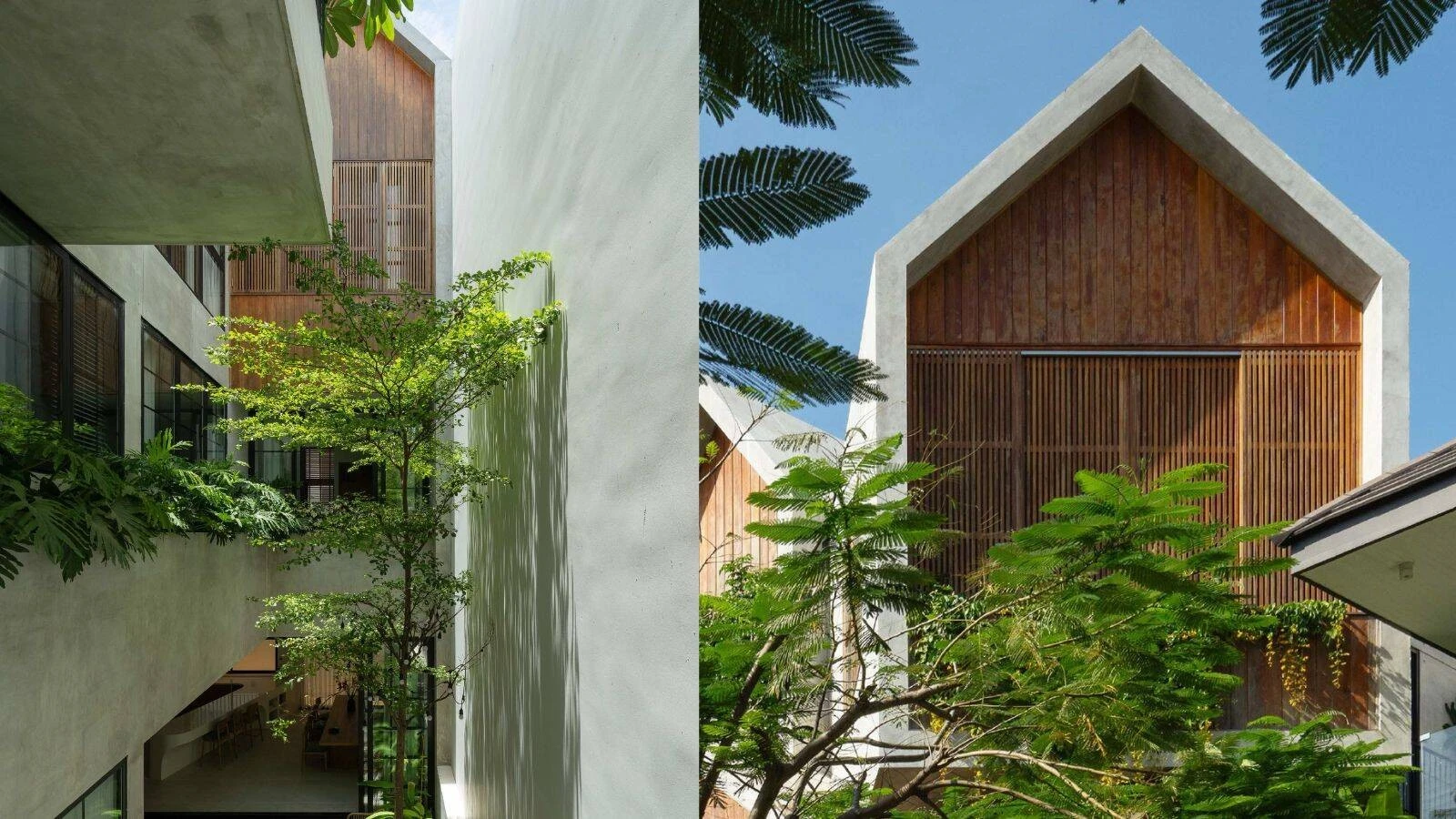 Biệt thự "biết" đóng mở linh hoạt giữa thành phố Đà Nẵng