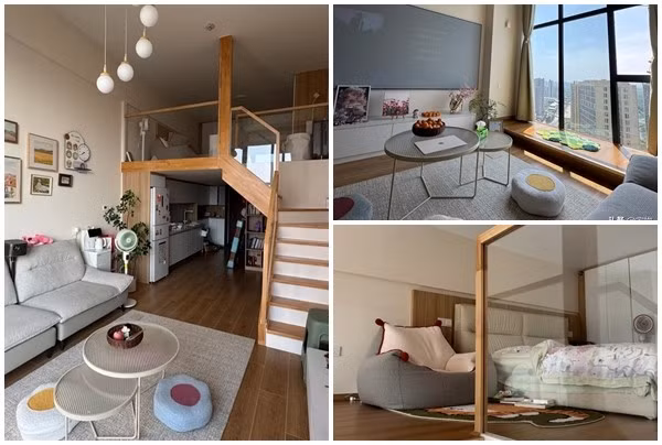 Bên trong căn hộ 47m2 ngỡ như penthouse đang gây sốt 