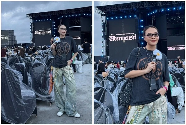 Bóc giá phụ kiện đắt đỏ Đàm Thu Trang diện đi concert G-Dragon