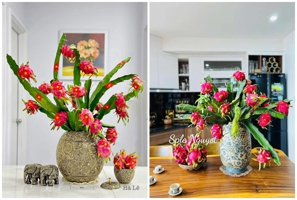 Vài trăm một set cành quả thanh long, chị em thi nhau mua 