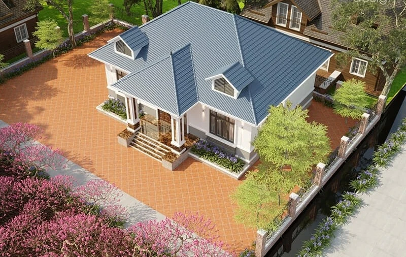 10 mẫu nhà cấp 4 gác lửng hiện đại, phổ biến nhất 2025