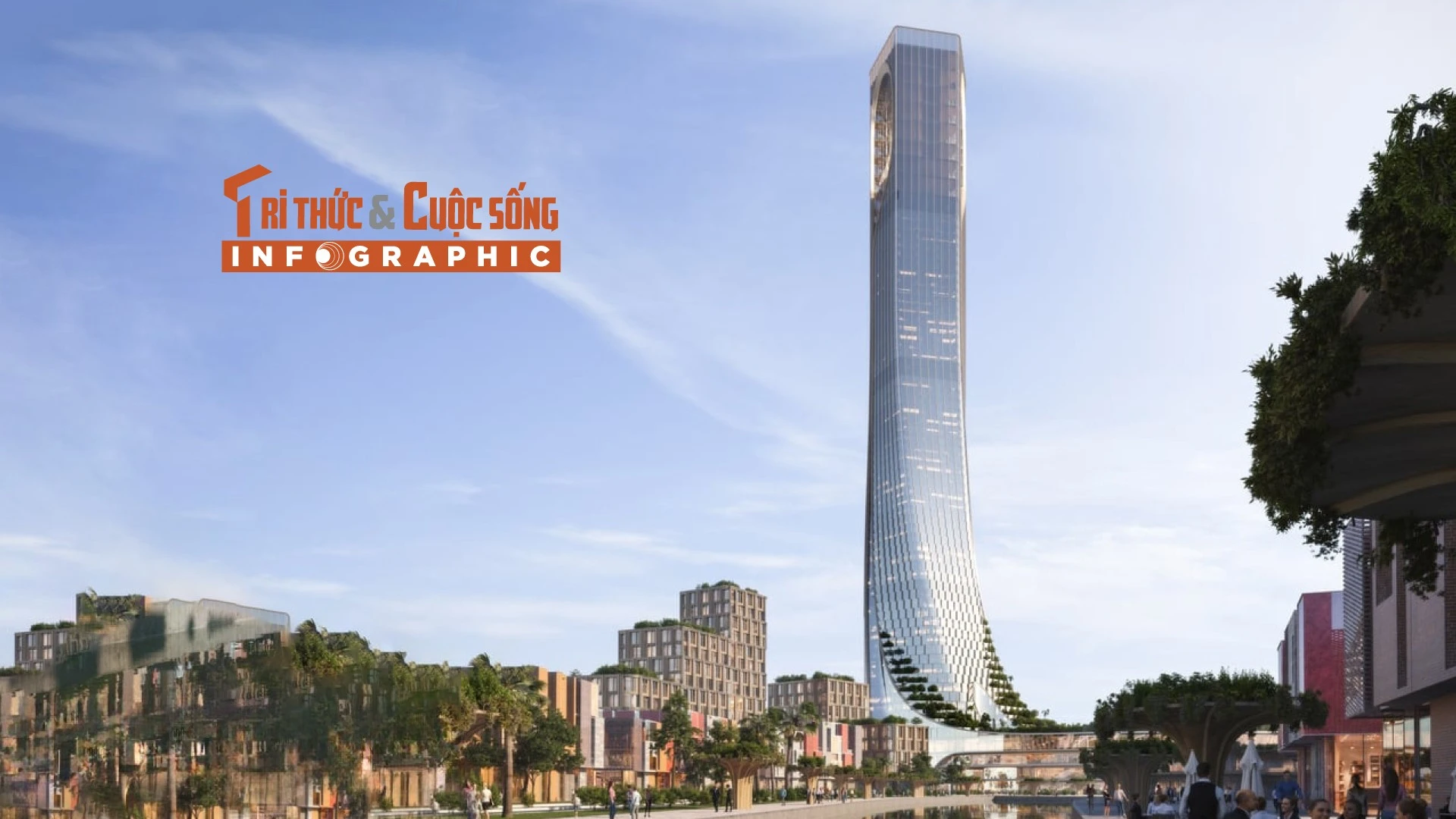 [INFOGRAPHIC] Quy mô tòa tháp cao thứ 2 Việt Nam 