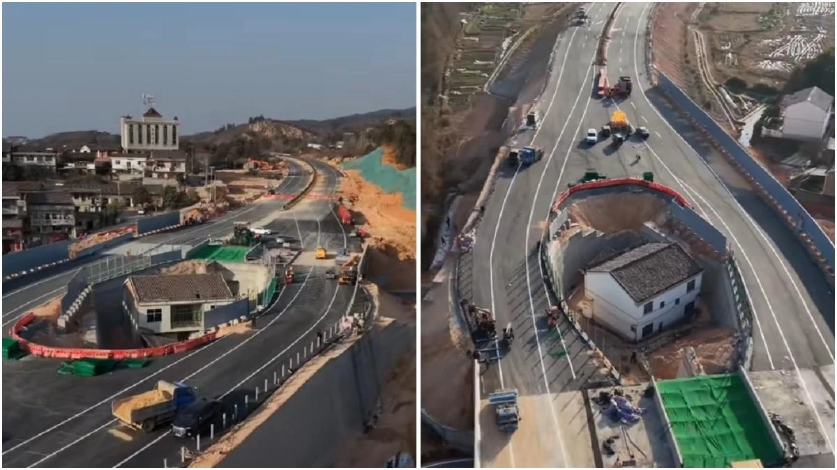 View - "Ngôi nhà cô độc" chắn giữa đường cao tốc gây xôn xao giờ ra sao? | Báo Tri thức và Cuộc sống - TIN TỨC PHỔ BIẾN KIẾN THỨC 24H