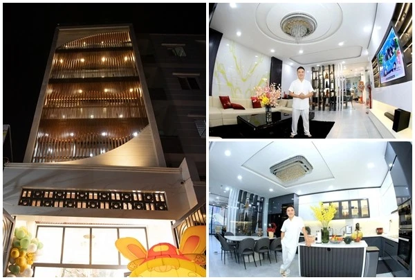 Bên trong ngôi nhà 6 tầng 25 tỷ của Dương Ngọc Thái