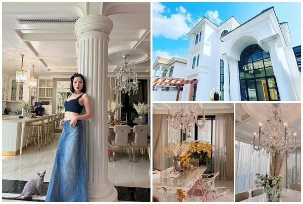 Bên trong biệt thự 600m2 Lệ Quyên sống cùng tình trẻ