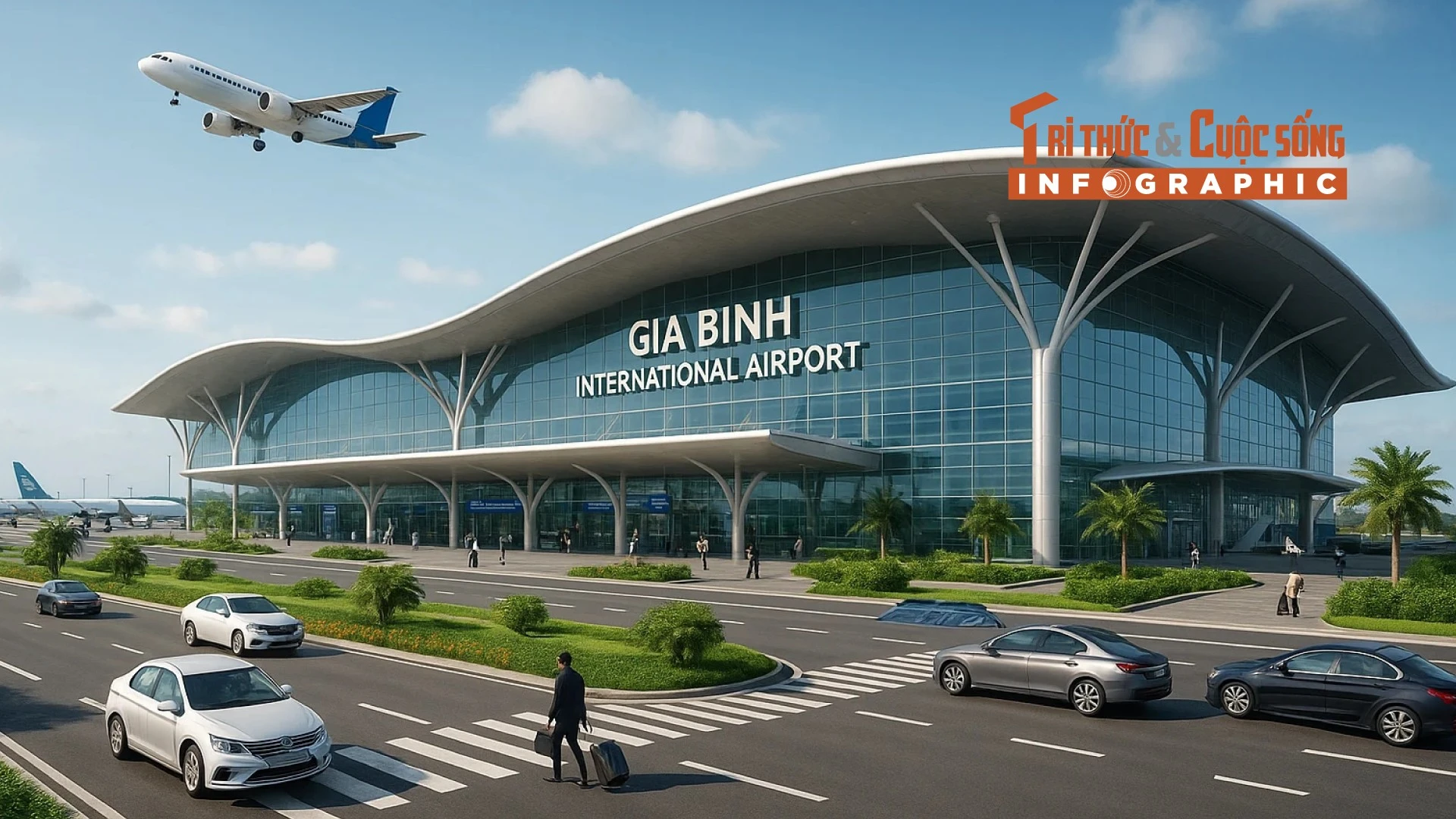 [INFOGRAPHIC] Sân bay Gia Bình hướng tới chuẩn 5 sao