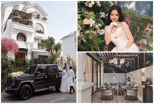 Bên trong biệt thự trăm tỷ của nhà chồng hotgirl Mai Tây 