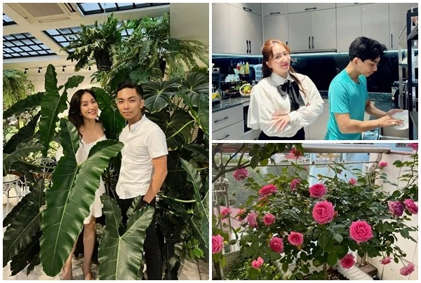 Cận cảnh biệt thự trăm tỷ của Khánh Thi - Phan Hiển 